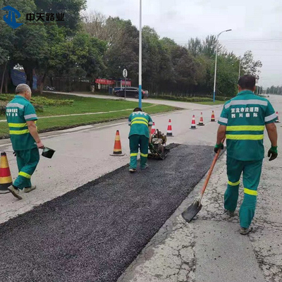 Çukur Soğuk Karışım Asfalt Hızlı Onarım Araba Yolu Onarımı Yüksek Performanslı Soğuk Yama