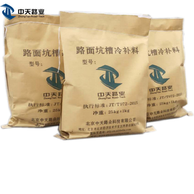 Patch Cold Patch Driveway Repair Modifiye Asfalt 3kn Dökülebilir Driveway Crack Filler